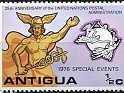 Antigua and Barbuda 1976 UPU 1/2 C Multicolor Scott 453. Antigua 1976 Scott 453 Mercurio. Uploaded by susofe